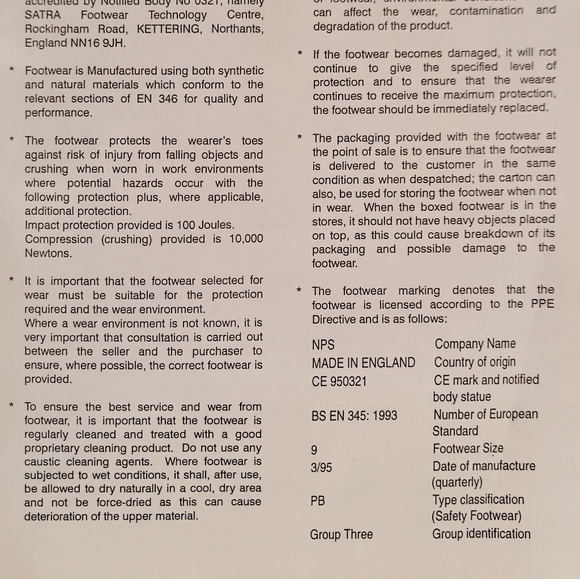 Made in England  NPS/Solovair boots - Picture 5 of 5